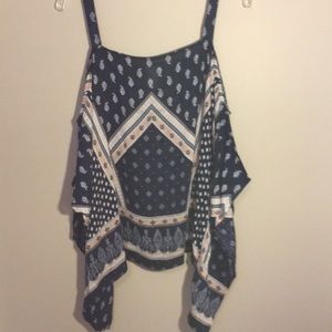 Printed Forever 21 Tank Top, Small
